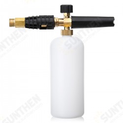 Adjustable Foam Cannon 1 Liter Bottle Snow Foam Lance for SPX Series Electric Pressure Washers Adjustable Foam Cannon 1 Liter Bottle Snow Foam Lance for SPX Series Electric Pressure Washers
