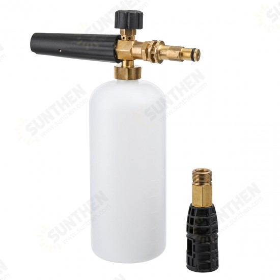 Adjustable Foam Cannon 1 Liter Bottle Snow Foam Lance for SPX Series Electric Pressure Washers