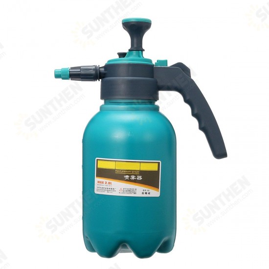 Portable 2.0L Chemical Sprayer Pump Pressure Garden Spray Bottle Handheld Sprayer Tool