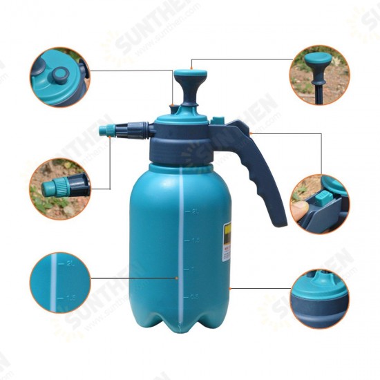 Portable 2.0L Chemical Sprayer Pump Pressure Garden Spray Bottle Handheld Sprayer Tool