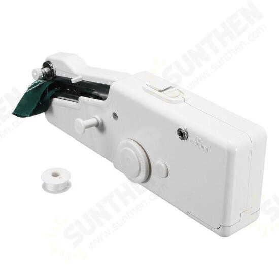 Portable Mini Electric Handheld Sewing Machine Handy Stitch DIY Sewing