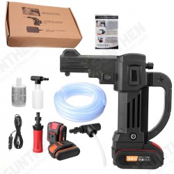 Rechargable High Pressure Car Washer Cleaning Wand Nozzle Spray Guns Flow Controls Tool W/ Filter Water Inlet Rechargable High Pressure Car Washer Cleaning Wand Nozzle Spray Guns Flow Controls Tool W/ Filter Water Inlet