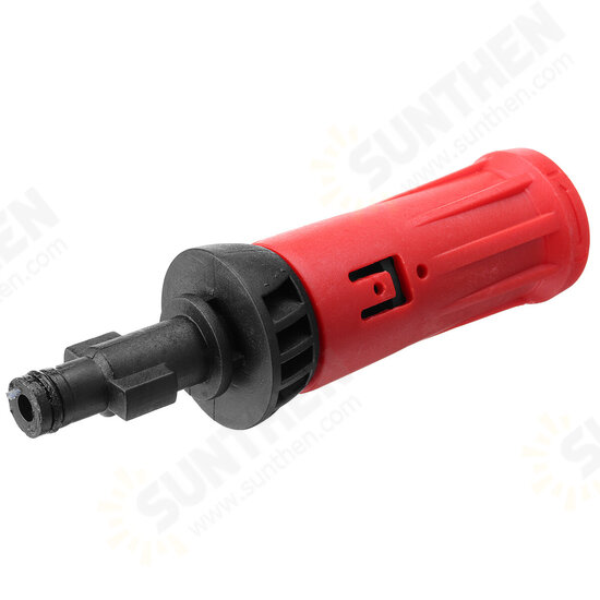 Rechargable High Pressure Car Washer Cleaning Wand Nozzle Spray Guns Flow Controls Tool W/ Filter Water Inlet