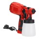 Removable Electric Paint Spray Guns High Pressure Gravity Feed Kit Speed Regulator Paint Tools Primer Sprayer 2m Cord Cable