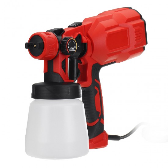 Removable Electric Paint Spray Guns High Pressure Gravity Feed Kit Speed Regulator Paint Tools Primer Sprayer 2m Cord Cable