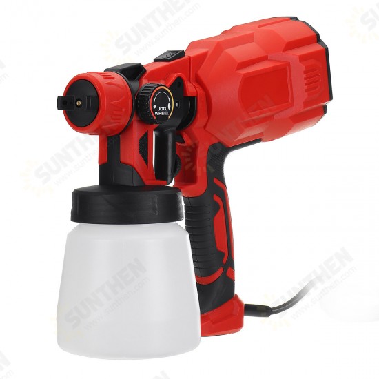 Removable Electric Paint Spray Guns High Pressure Gravity Feed Kit Speed Regulator Paint Tools Primer Sprayer 2m Cord Cable