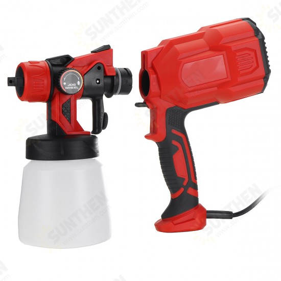 Removable Electric Paint Spray Guns High Pressure Gravity Feed Kit Speed Regulator Paint Tools Primer Sprayer 2m Cord Cable