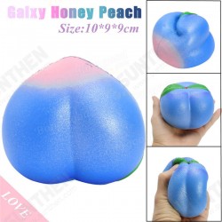 10CM Galaxy Honey Peach Cream Scented Slow Rising Squeeze Strap Kids Toy Phone