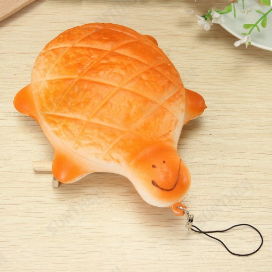 10PCS Squishy Jumbo Large Mini Random Bun Toast Cake Biscuit Collection Phone Straps Gift Decor Toy