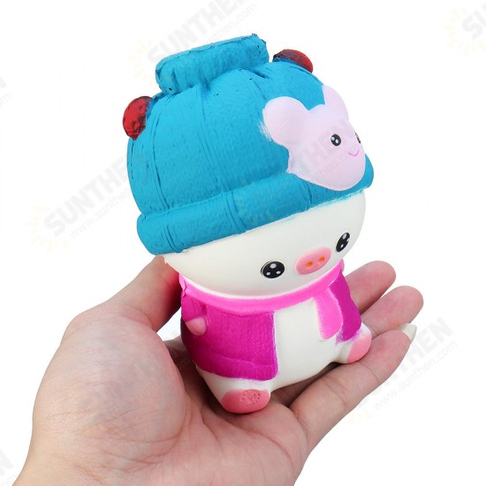 11.5*8*6CM Squishy Baby Pig Slow Rising Toy Toy Gift Phone Bag Pendant