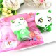 11.5cm PU Corful Green Cat Slow Rising Squishy Decompression Toys With Original Packaging