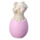 13CM Squishy Rabbit Bunny Eggs With Fancy Bag Christmas Gift Squeeze Toy