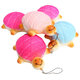 13cm Soft Kawaii Cute little Turtle Phone Bread Bun Squishy Charms With Rope Random Color