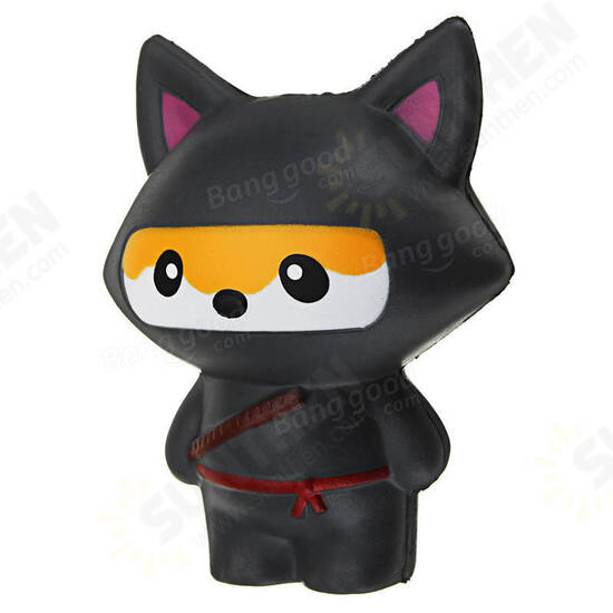 14cm Cute Jumbo Squishy Ninja Cat Fox Panda Scented Super Slow Rising Kids Toy Gift