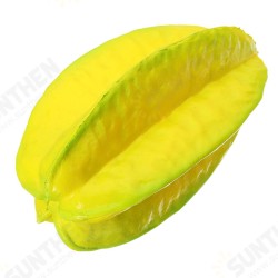 15CM Carambola Slow Rising Squishy Fruit With Packaging Collection Gift Soft Toy 15CM Carambola Slow Rising Squishy Fruit With Packaging Collection Gift Soft Toy