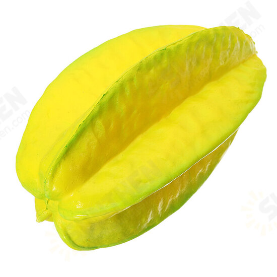 15CM Carambola Slow Rising Squishy Fruit With Packaging Collection Gift Soft Toy