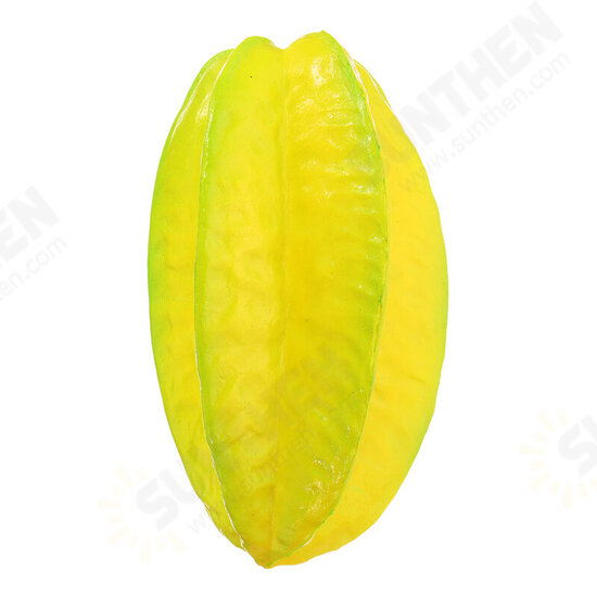 15CM Carambola Slow Rising Squishy Fruit With Packaging Collection Gift Soft Toy