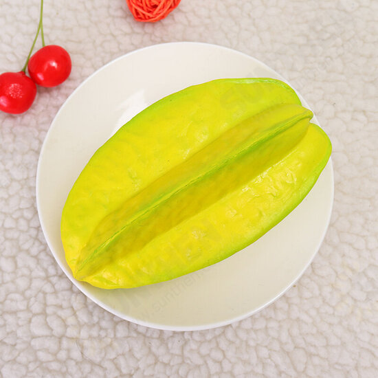 15CM Carambola Slow Rising Squishy Fruit With Packaging Collection Gift Soft Toy