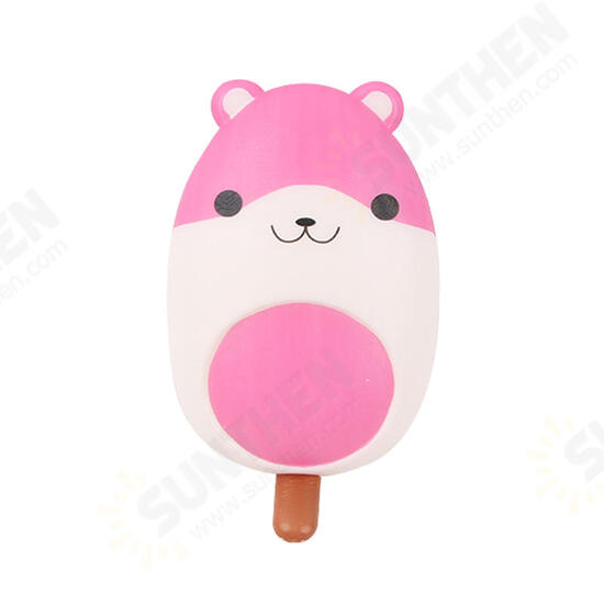 16.5*10cm Squishy Slow Rebound Animal Expression Ice Cream With Packaging Cute Toys Gift