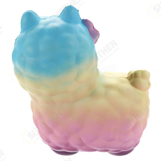 16CM Jumbo Squishy Cute Alpaca Galaxy Super Slow Rising Scented Fun Animal Toys