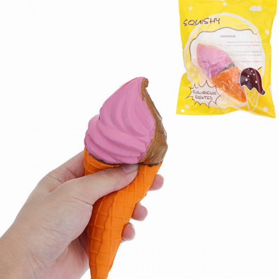 18cm Squishy Ice Cream Slow Rising Toy with Sweet Scent With Original Package