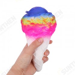 19cm Jumbo Squishy Ice Cream Multicolor Slow Rising Soft Collection Gift Decor Toy 19cm Jumbo Squishy Ice Cream Multicolor Slow Rising Soft Collection Gift Decor Toy