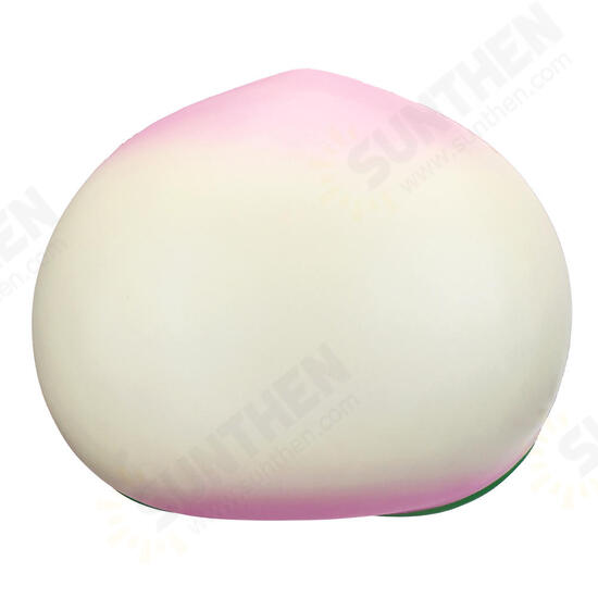 25*23CM Huge Squishy Dark Luminous Peach Super Slow Rising Fruit Toy With Original Packing