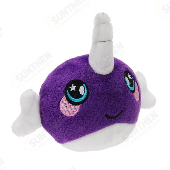 3.5inch Squishamals Dolphins Squishy Foamed Stuffed Squishimal Toy Slow Rising Plush Toy Pendant