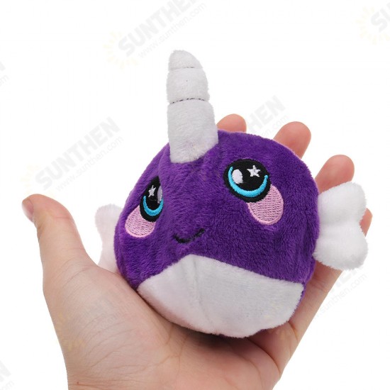 3.5inch Squishamals Dolphins Squishy Foamed Stuffed Squishimal Toy Slow Rising Plush Toy Pendant