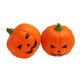 3PCS 7CM Squishy Simulation Random Halloween Slow Rising Smile Pumpkin Squishy Fun Toys Decoration