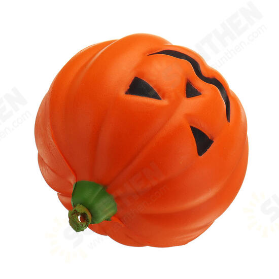 3PCS 7CM Squishy Simulation Random Halloween Slow Rising Smile Pumpkin Squishy Fun Toys Decoration