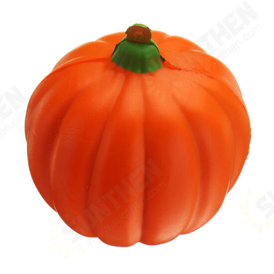 3PCS 7CM Squishy Simulation Random Halloween Slow Rising Smile Pumpkin Squishy Fun Toys Decoration