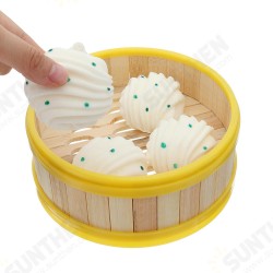 4Pcs Bread Squishy 6CM Slow Rising Collection Gift Soft Toy With Steamer Cover 4Pcs Bread Squishy 6CM Slow Rising Collection Gift Soft Toy With Steamer Cover