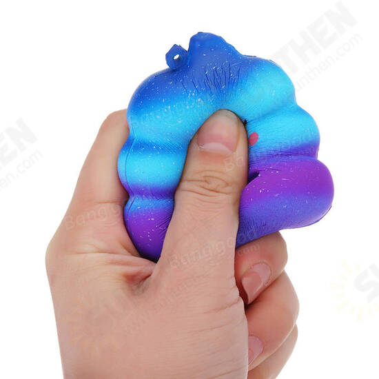 7cm Crazy Squishy Galaxy Poo Slow Rising Scented Cartoon Bun Gift Decor Collection