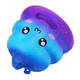 7cm Crazy Squishy Galaxy Poo Slow Rising Scented Cartoon Bun Gift Decor Collection