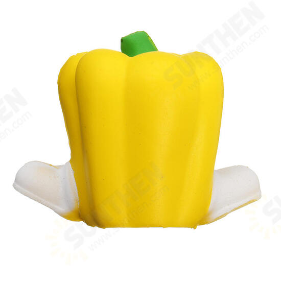 8cm Squishy Pimento Chili Unicorn Slow Rising Pepper Squishy Kids Toy Gift Collection