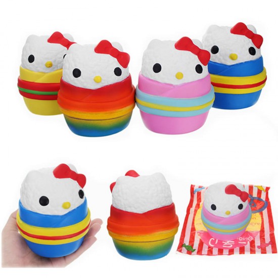 Angie Squishy Onigiri Sushi Jumbo 12cm Scented Slow Rising Original Packaging Collection Gift Decor Toy