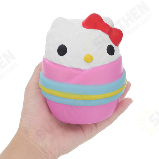 Angie Squishy Onigiri Sushi Jumbo 12cm Scented Slow Rising Original Packaging Collection Gift Decor Toy