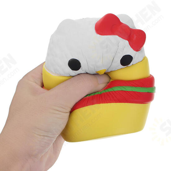 Angie Squishy Onigiri Sushi Jumbo 12cm Scented Slow Rising Original Packaging Collection Gift Decor Toy