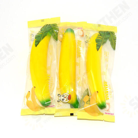 17cm Banana Squishy Super Slow Rising Simulation Fruit Kid Toy Christmas Gift