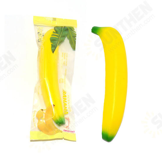 17cm Banana Squishy Super Slow Rising Simulation Fruit Kid Toy Christmas Gift