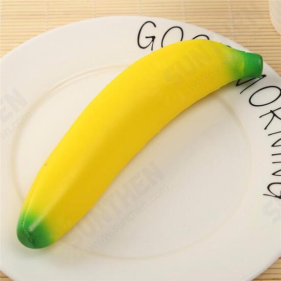 17cm Banana Squishy Super Slow Rising Simulation Fruit Kid Toy Christmas Gift