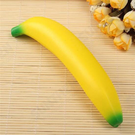 17cm Banana Squishy Super Slow Rising Simulation Fruit Kid Toy Christmas Gift