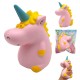 Squishy Baby Unicorn Hippo 14cm*10cm*8cm Licensed Super Slow Rising Cute Pink Scented Original Package