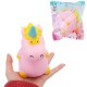 Squishy Baby Unicorn Hippo 14cm*10cm*8cm Licensed Super Slow Rising Cute Pink Scented Original Package