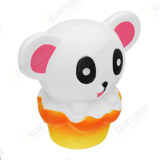 Bear Cake Squishy 11*12.5*8CM Slow Rising Cartoon Gift Collection Soft Toy