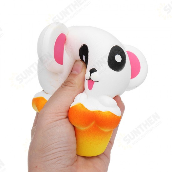 Bear Cake Squishy 11*12.5*8CM Slow Rising Cartoon Gift Collection Soft Toy