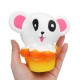 Bear Cake Squishy 11*12.5*8CM Slow Rising Cartoon Gift Collection Soft Toy