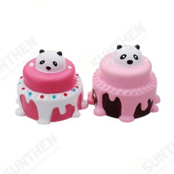 Bear Head Cake Squishy 11*11.5CM Slow Rising With Packaging Collection Gift Soft Toy Bear Head Cake Squishy 11*11.5CM Slow Rising With Packaging Collection Gift Soft Toy