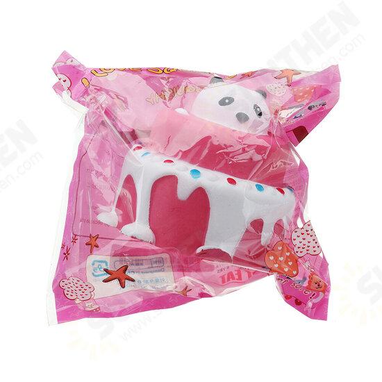 Bear Head Cake Squishy 11*11.5CM Slow Rising With Packaging Collection Gift Soft Toy